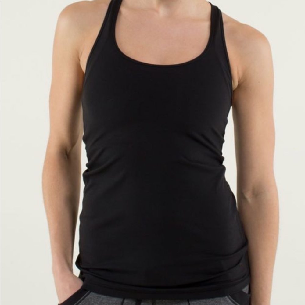 Lululemon Cool Racerback Tank *Black Lace Back*